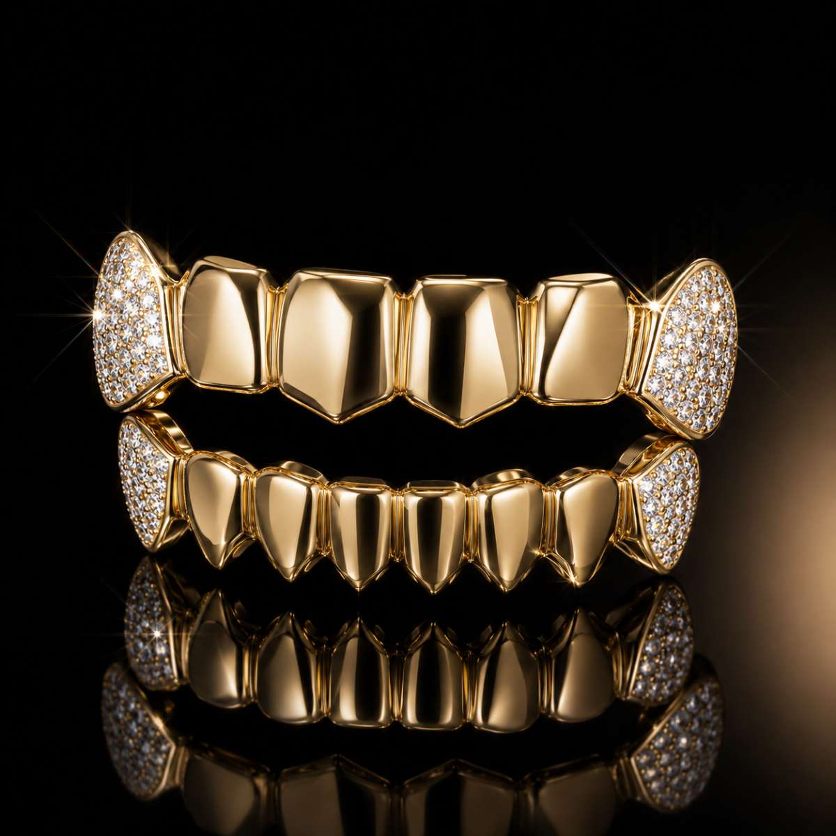 Gold Teeth Grillz