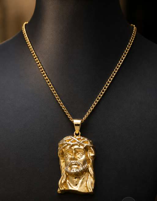 Jesus 14K Gold Pendant