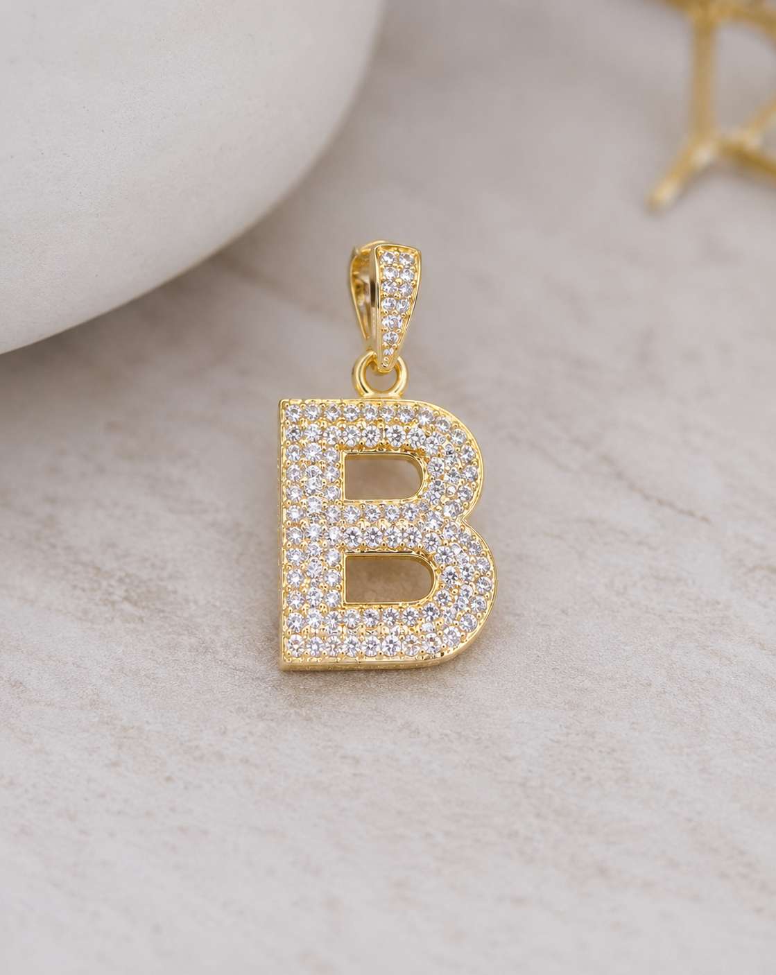 Letter B Pendant
