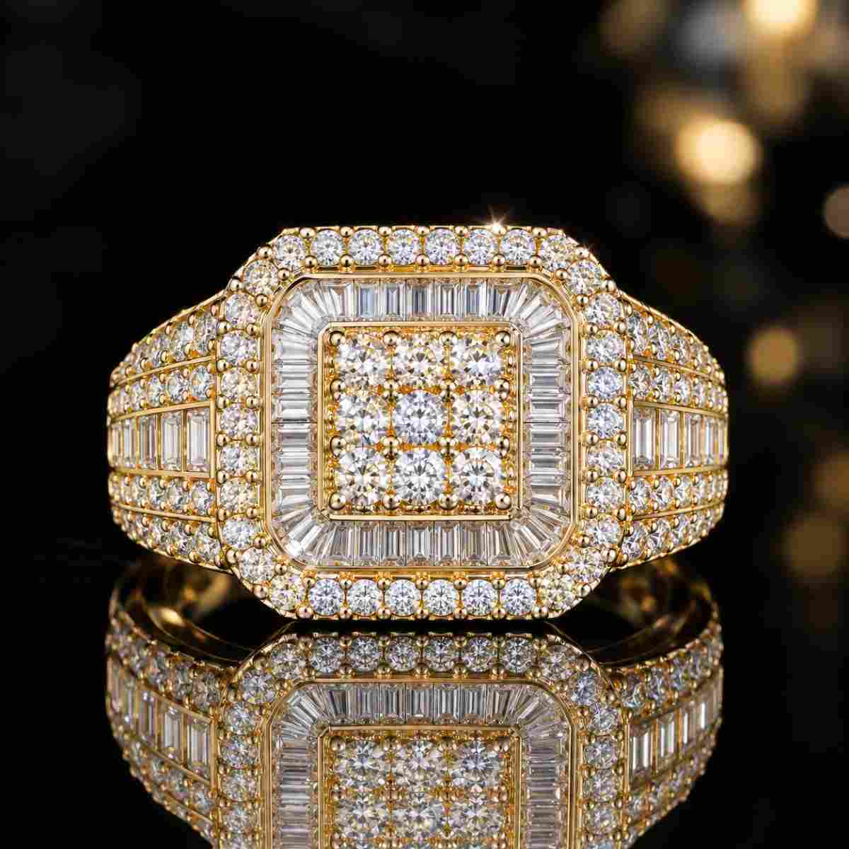 Moissanite Ring