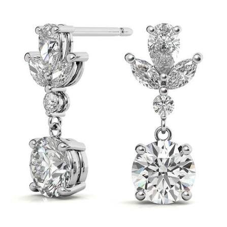 Moissanite Earings