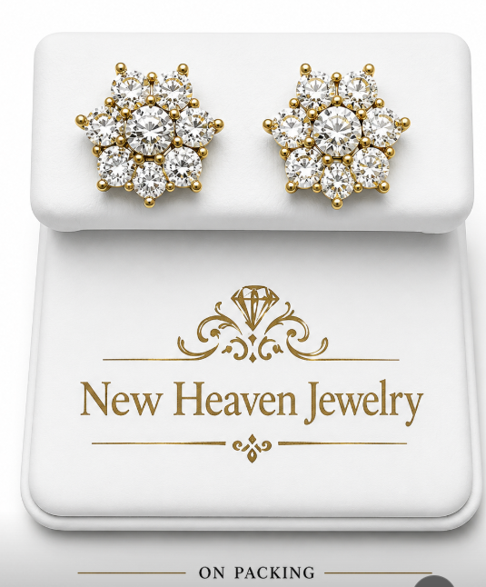 Moissanite Earings