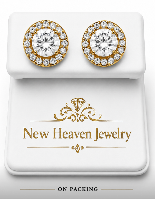 Moissanite Earings