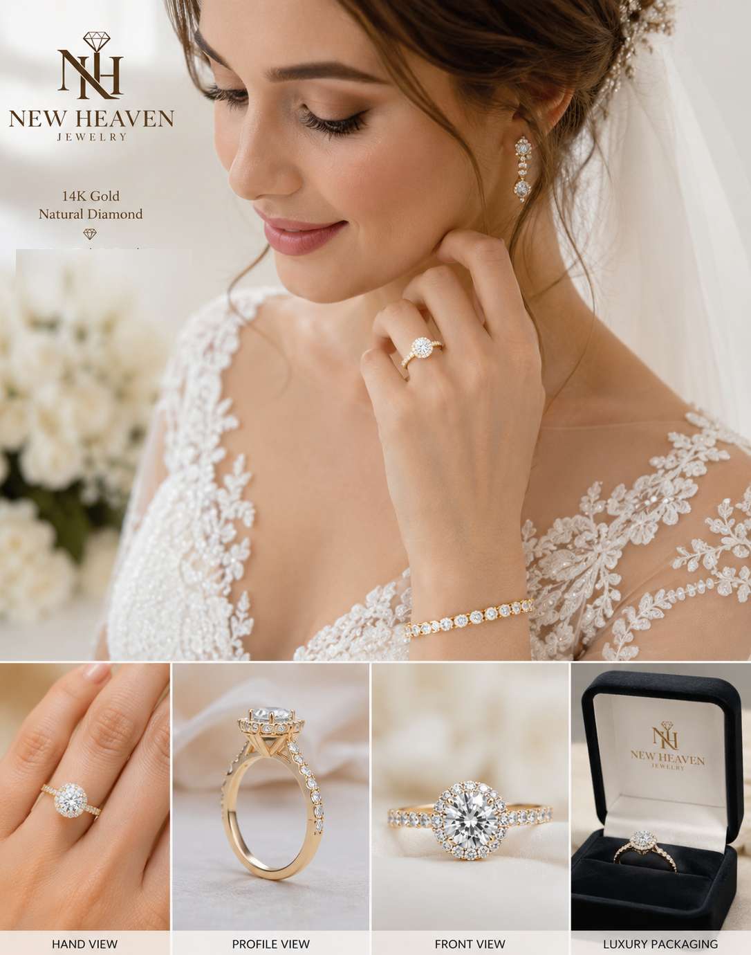 Diamond Engagement Ring - Image 3
