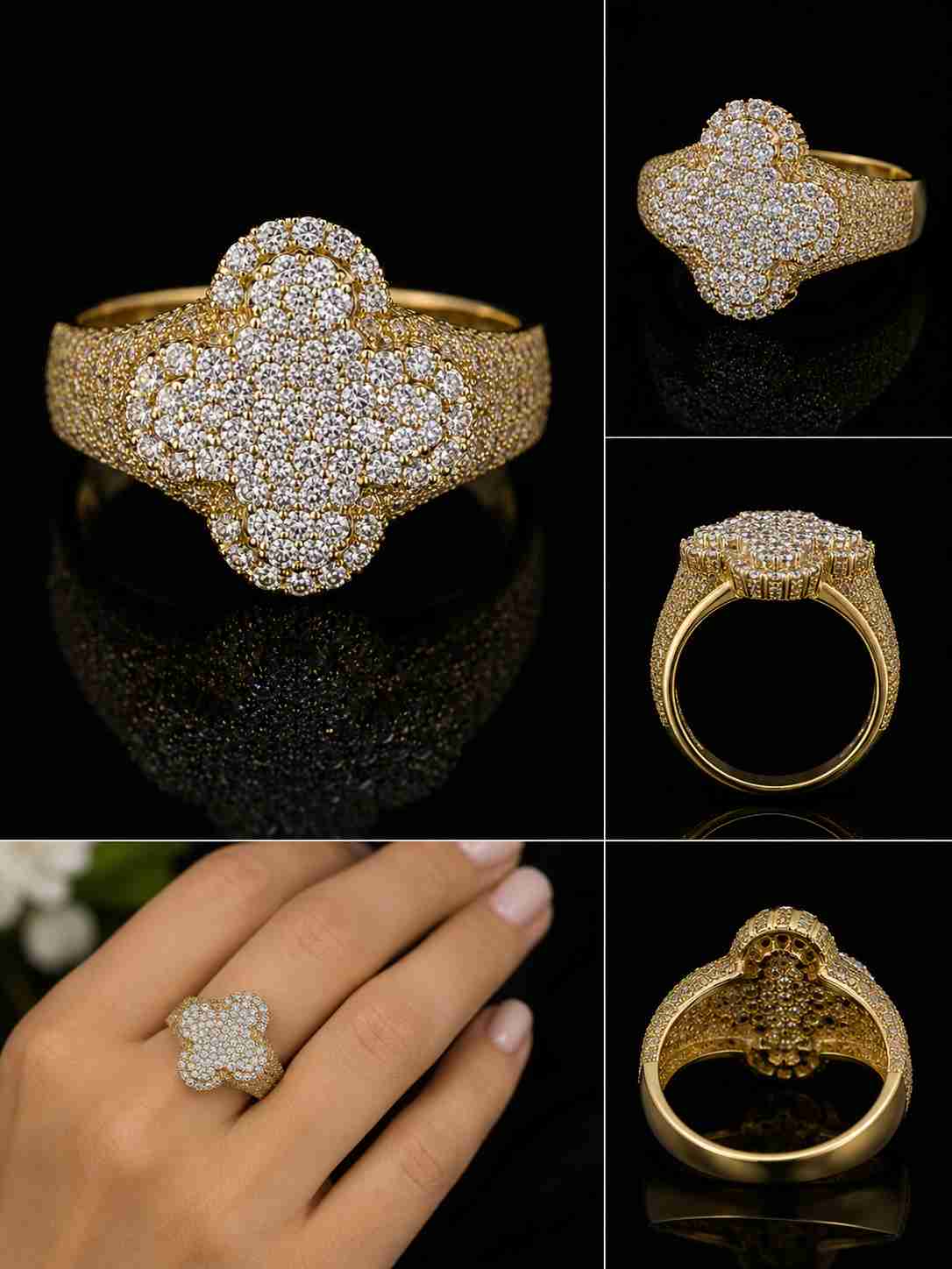 Moissanite Ring