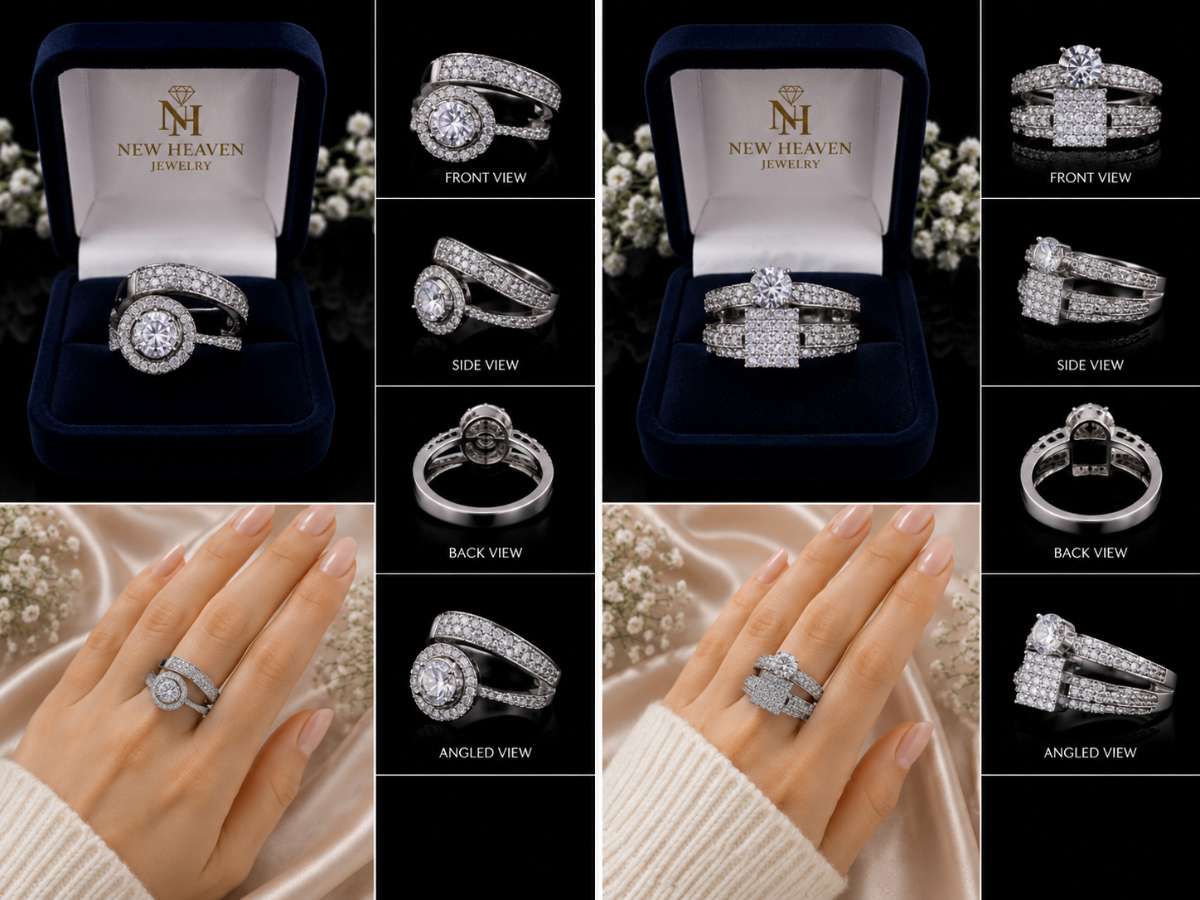 Moissanite Ring - Image Main