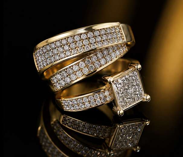 Moissanite Ring - Image Main