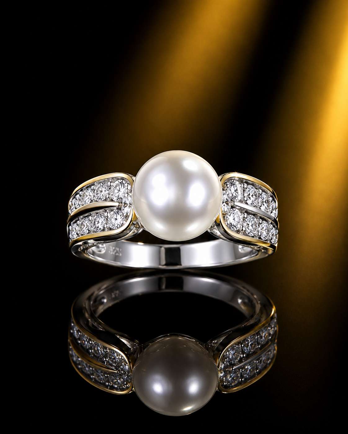 Diamond Opal Ring