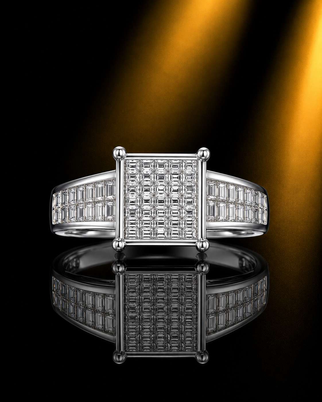 Moissanite Ring - Image Main