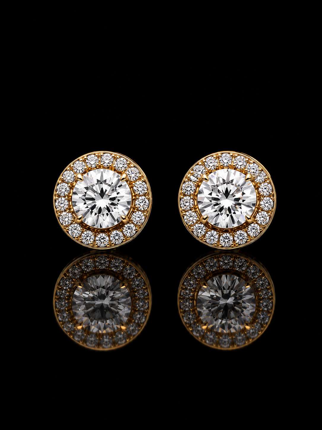 Moissanite Earings - Image Main
