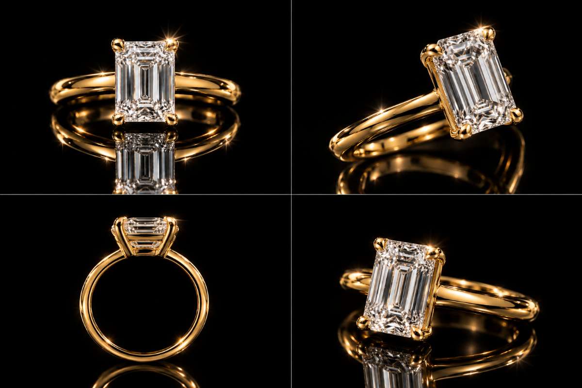 Emerald-cut Diamond Ring - Image 3
