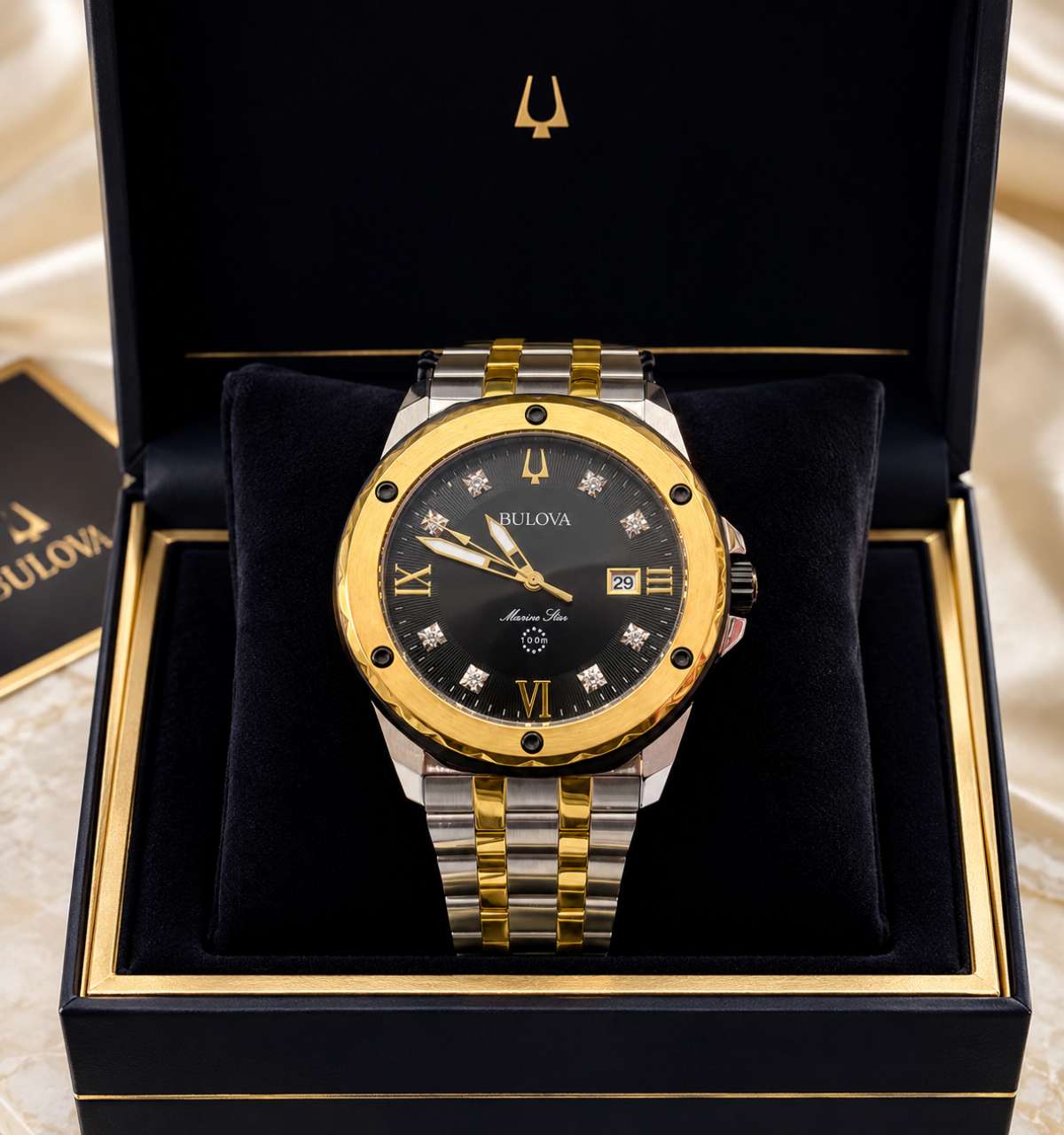 Bulova Men's Marine Star Diamond Watch