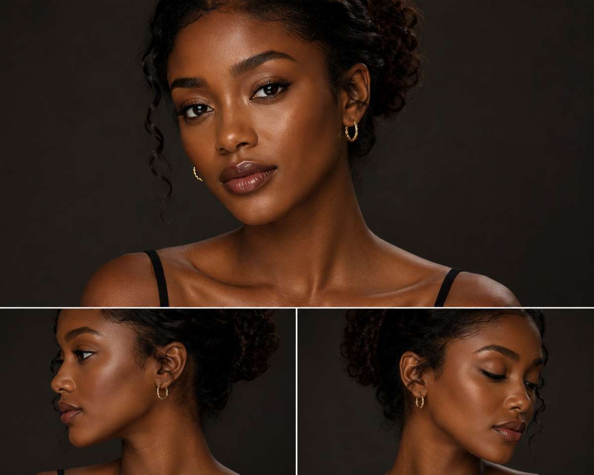 14K Gold Hoop Earrings - Image Main