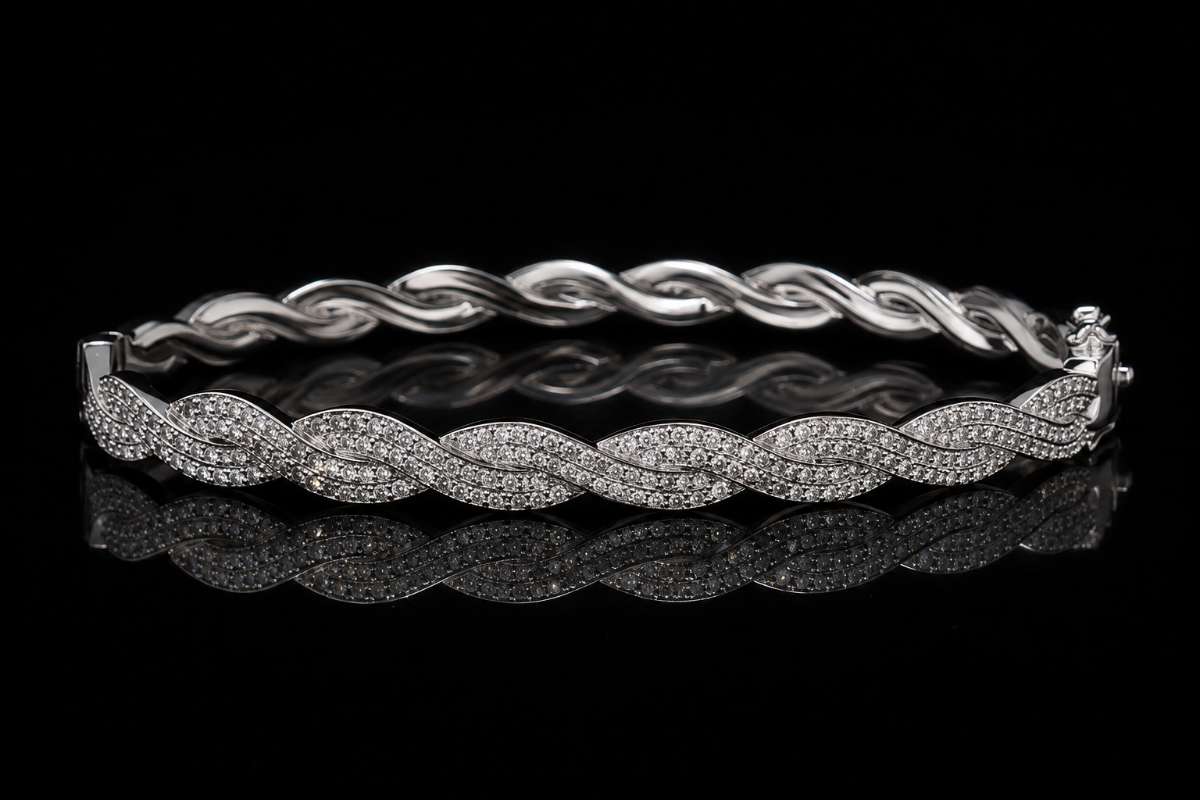 Bangle in Silver - Image Main