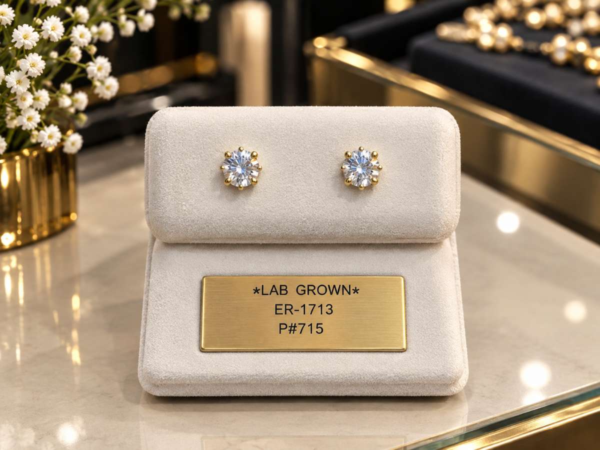 Diamond Earrings - Image 2